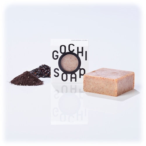 GOCHI SOAP ゴチソープ　上森米穀店の店の黒米ぬかソープ